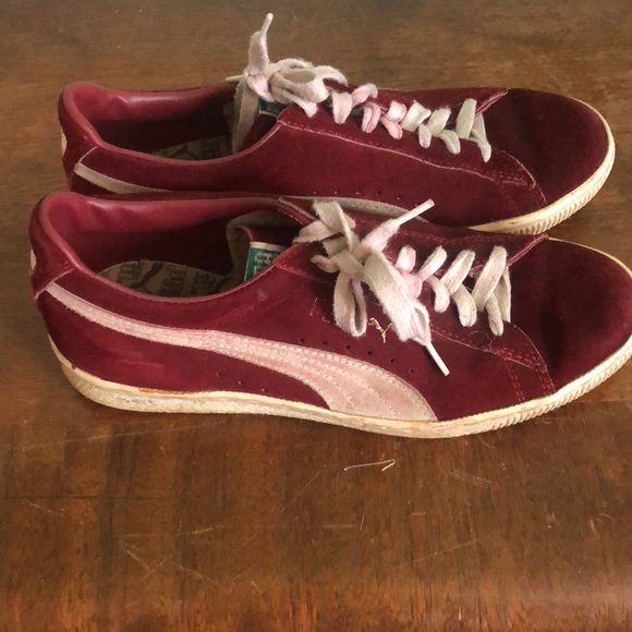 Vintage suede puma sneakers - Picture 2 of 3